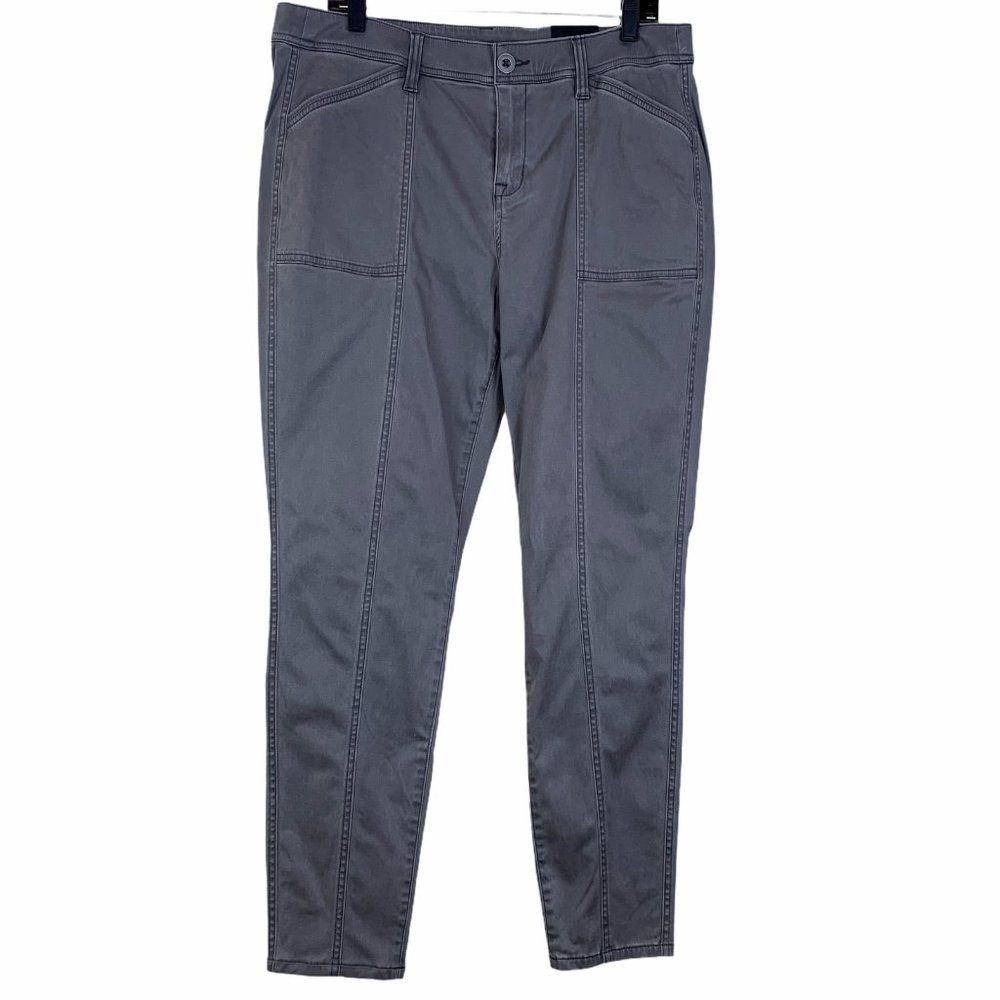 NWT Lane Bryant sz 16 Gray Mid Rise Skinny pants